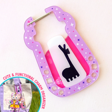 Load image into Gallery viewer, Kuzco's Poison Carabiner Charm Clip
