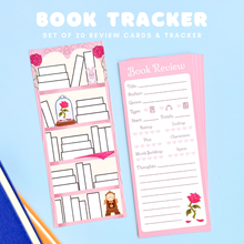 Load image into Gallery viewer, Belle Book Tracker &amp; Review Set
