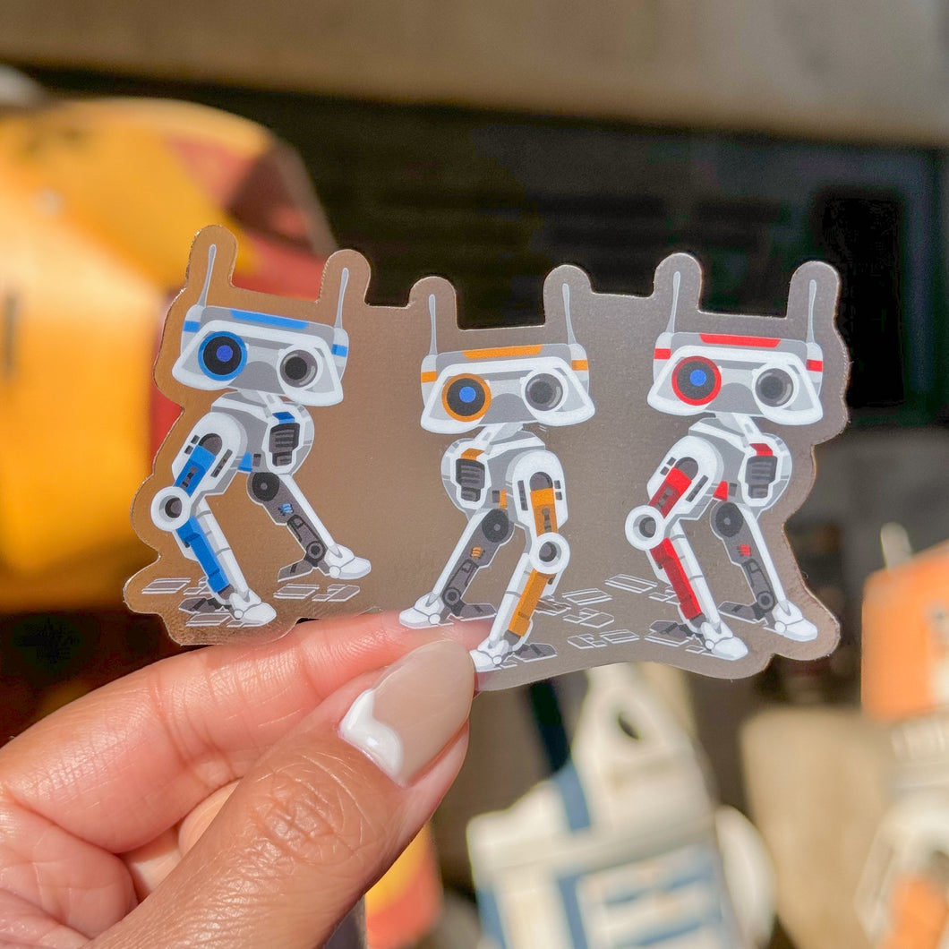 BD-1 Droids Transparent Sticker