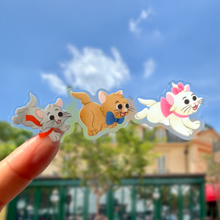 Load image into Gallery viewer, The Kittens Transparent Sticker
