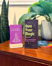 Load image into Gallery viewer, Villains Own Your Magic Affirmation Cards
