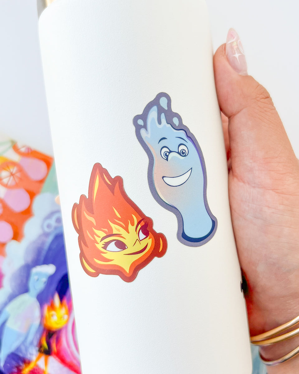 Ember Matte Holographic Sticker – Wish Upon Magic