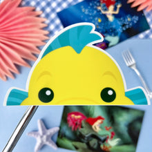 Load image into Gallery viewer, Flounder Peeker Car Decal
