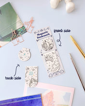 Load image into Gallery viewer, Princess Sketch Bookmark Set
