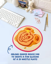 Load image into Gallery viewer, Waffle Plate Mouse Pad
