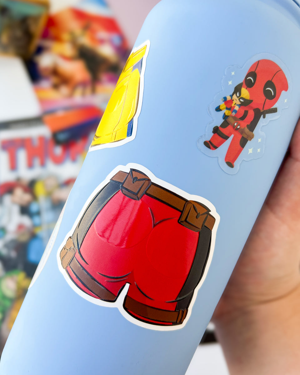 Deadpool's Assets Sensory Sticker – Wish Upon Magic