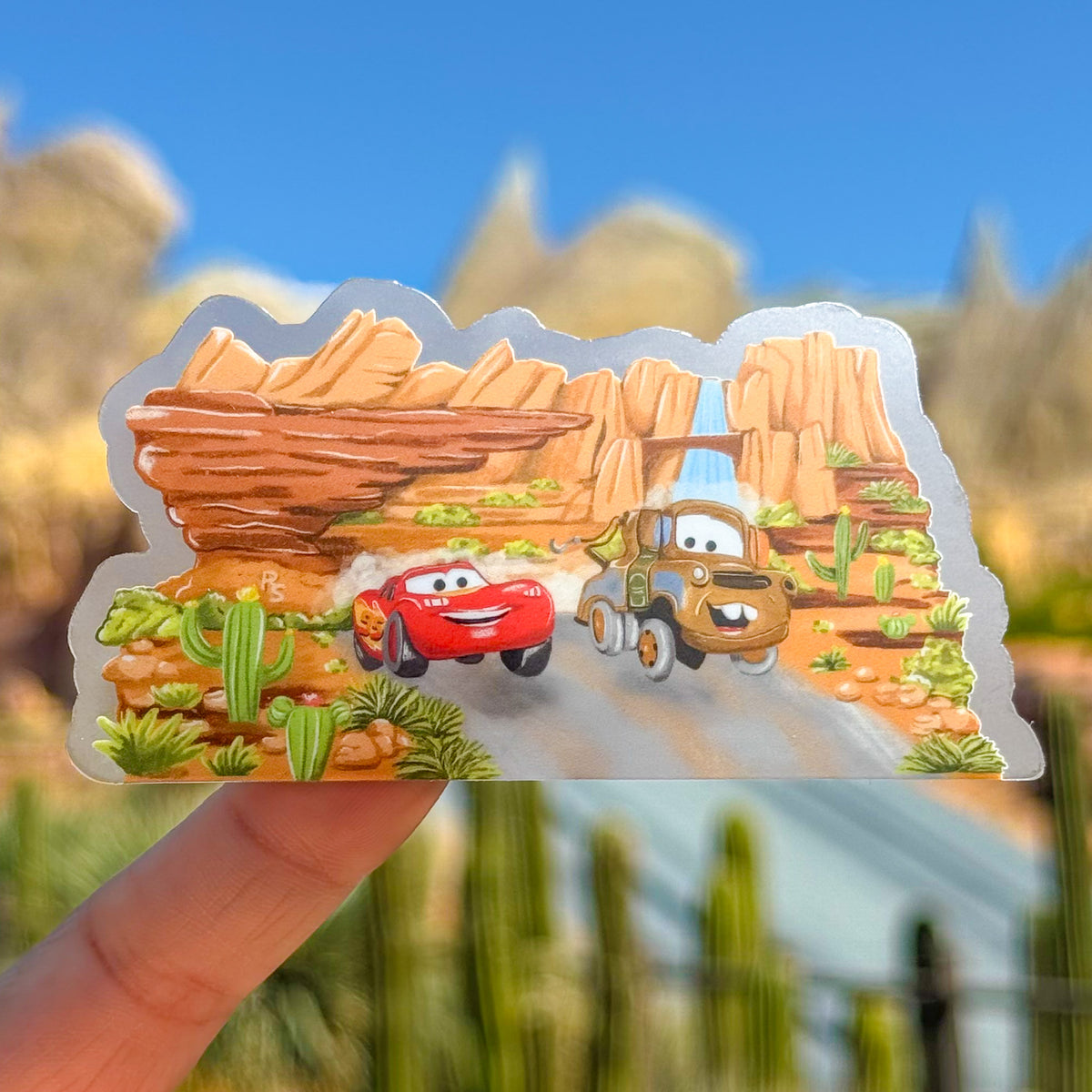 Radiator Racer Friends Transparent Sticker – Wish Upon Magic