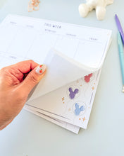 Load image into Gallery viewer, Park Balloons Undated *Weekly* Planner Notepad
