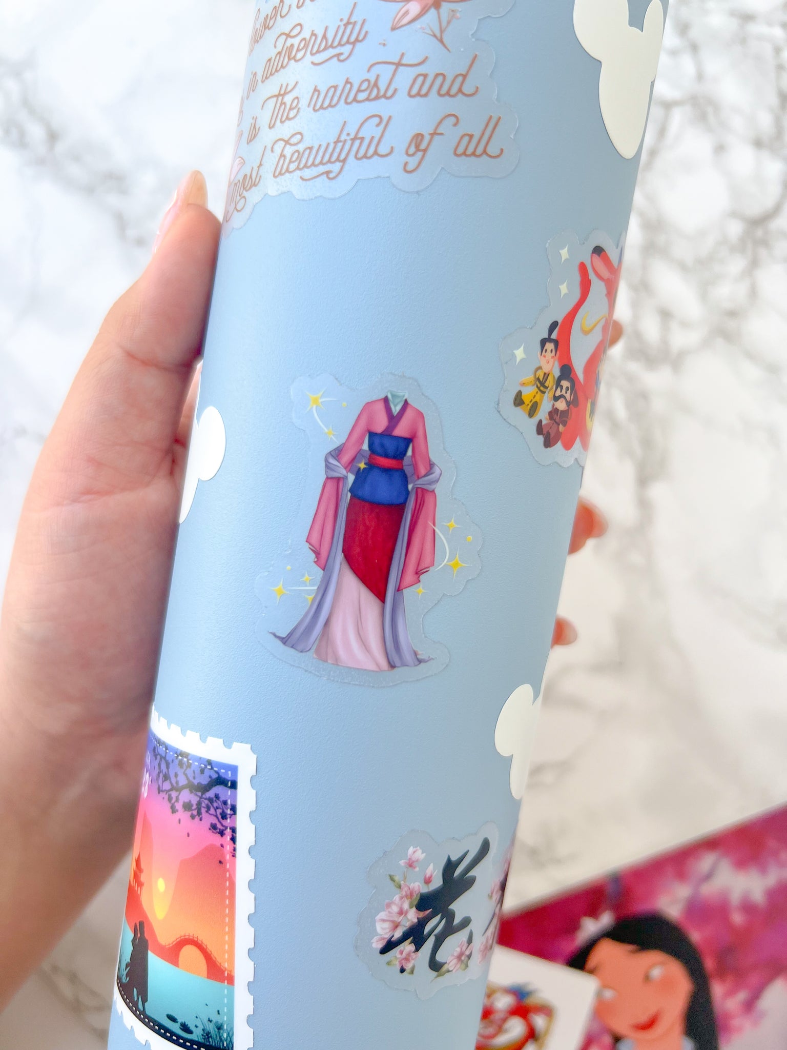 Mulan Princess Dress Transparent Sticker Wish Upon Magic Mulan Princess Dress Transparent Sticker Wish Upon Magic