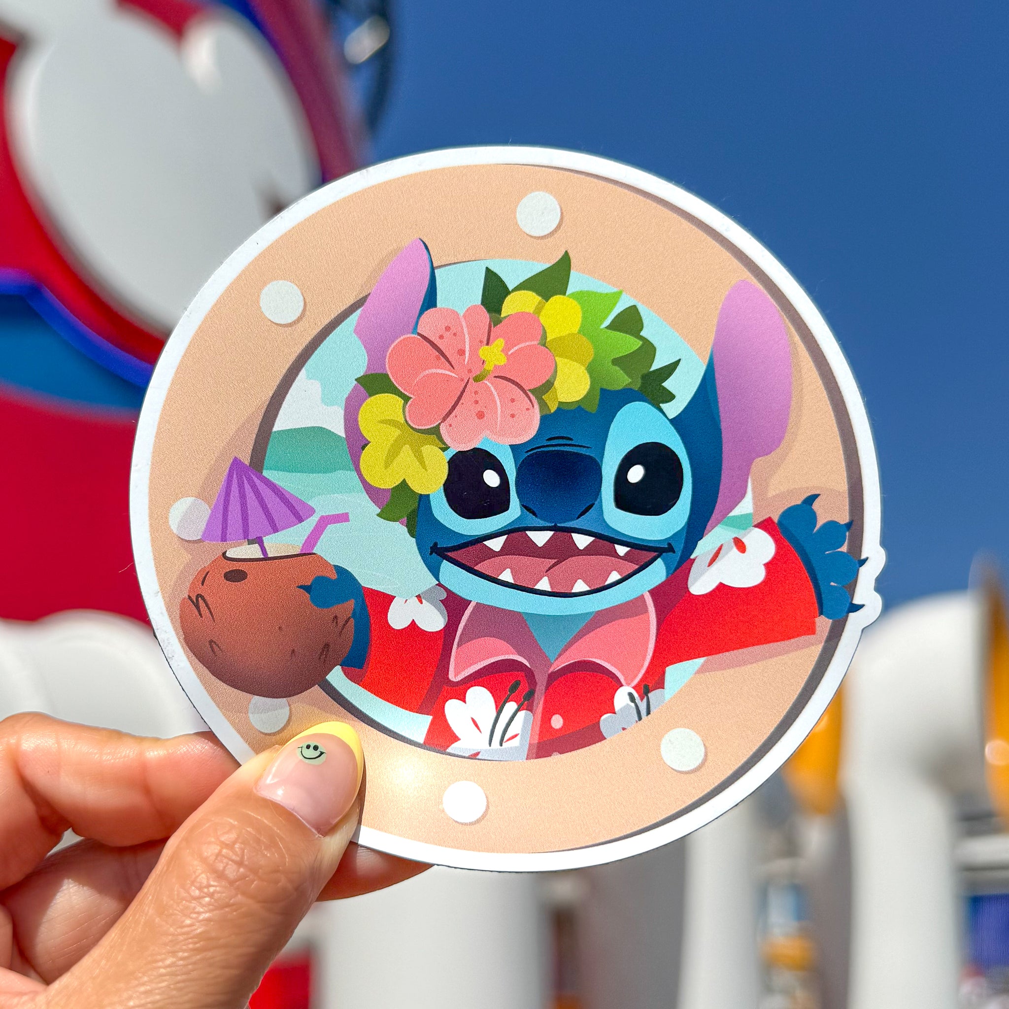 Aloha Stitch Porthole Cruise Magnet – Wish Upon Magic
