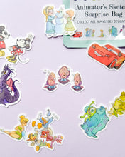 Load image into Gallery viewer, Animator&#39;s Sketch Mystery Stickers Blind Bag
