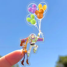 Load image into Gallery viewer, Woody &amp; Buzz Mickey Balloons
