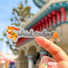 Load image into Gallery viewer, Slinky Dog Drink Water Transparent Sticker
