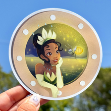 Load image into Gallery viewer, Tiana and Ray Porthole Cruise Magnet

