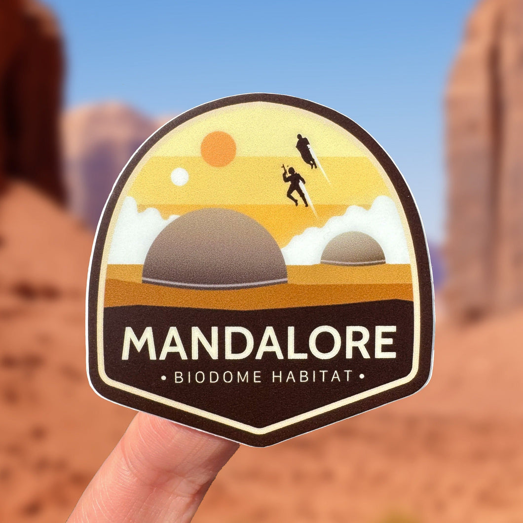 Mandalore National Parks Sticker