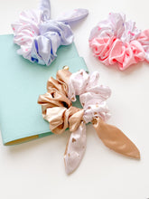 Load image into Gallery viewer, Neutral Multiway Bunny Satin Scrunchie
