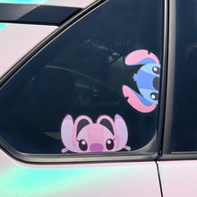 Load image into Gallery viewer, Angel Peeker Car Decal
