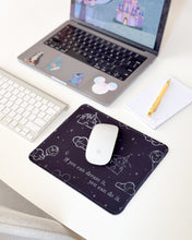 Load image into Gallery viewer, Black Classic Sketch Mouse Pad
