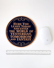 Load image into Gallery viewer, Walt&#39;s Entrance Greeting Mouse Pad
