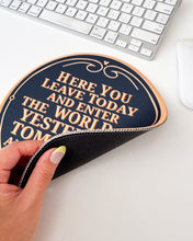 Load image into Gallery viewer, Walt&#39;s Entrance Greeting Mouse Pad
