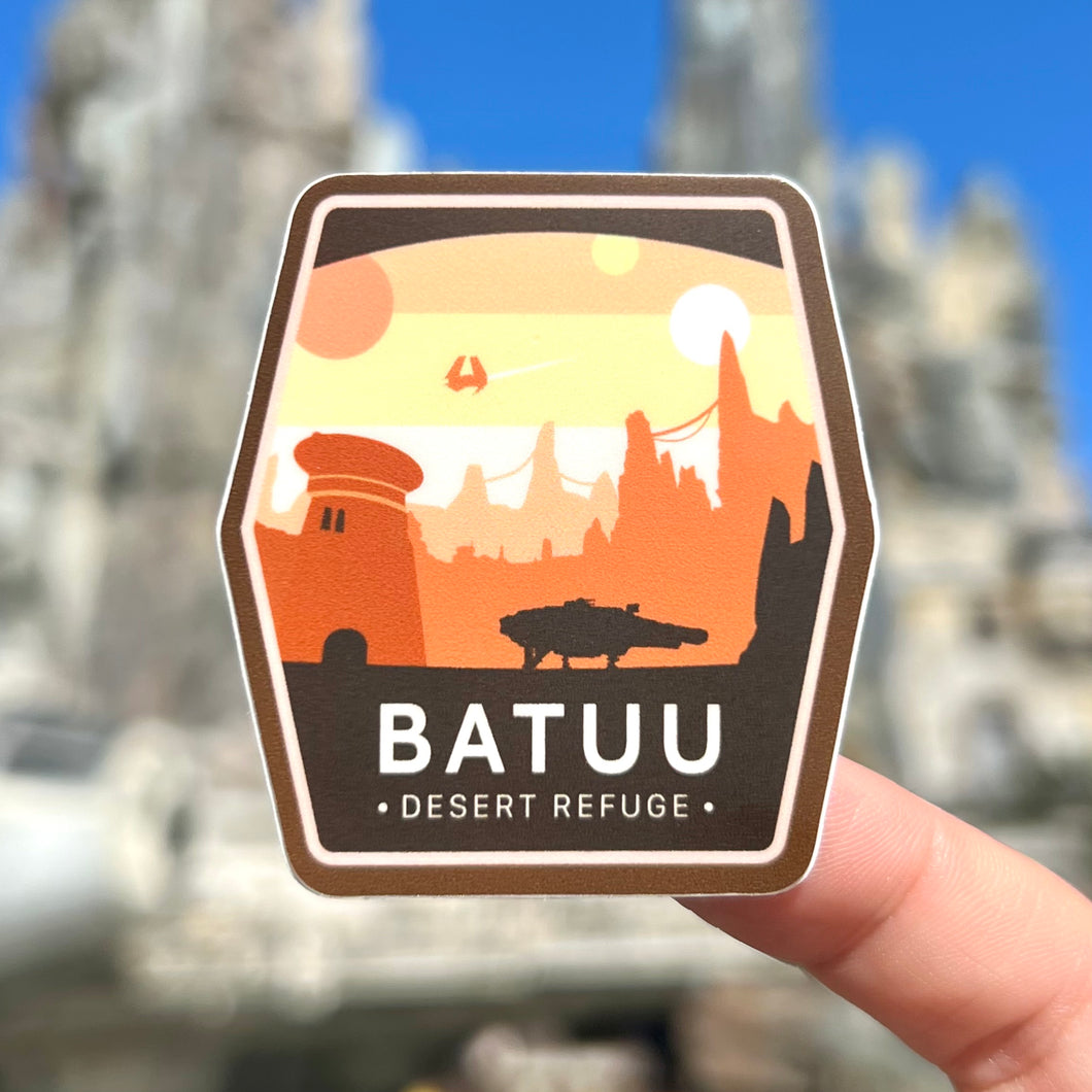 Batuu National Parks Sticker
