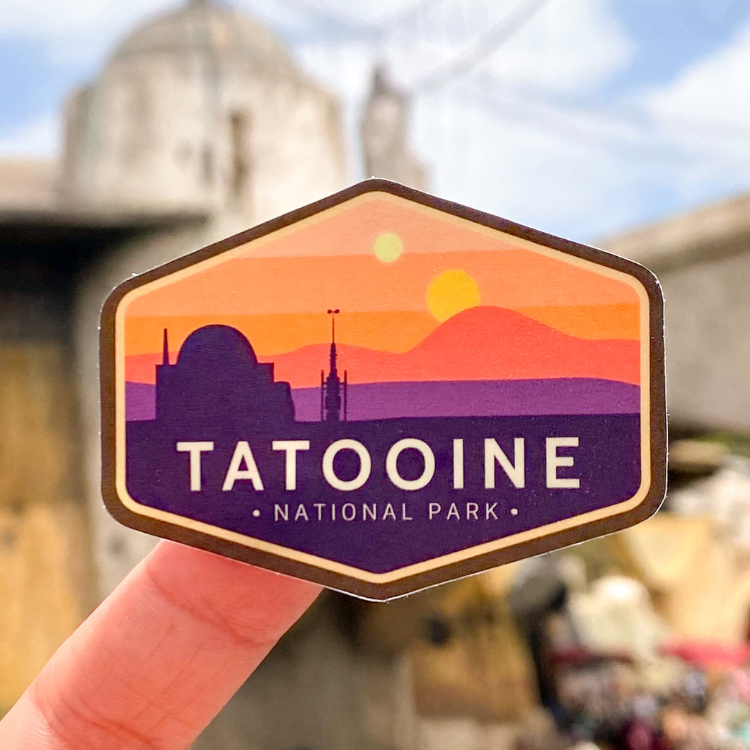 Tatooine National Parks Sticker