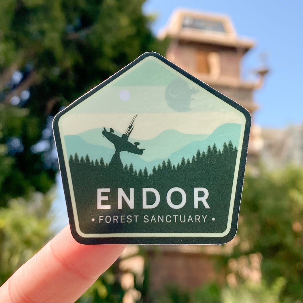 Endor National Parks Sticker
