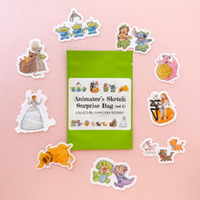 Load image into Gallery viewer, Animator's Sketch Mystery Stickers Blind Bag Volume 2
