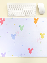 Load image into Gallery viewer, Balloons &amp; Fireworks Desk Mat
