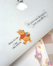 Load image into Gallery viewer, If You Can Dream It Quote Transparent Sticker
