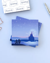 Load image into Gallery viewer, Sweethearts Castle Post It
