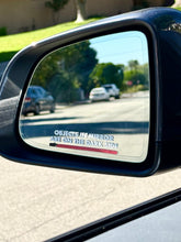 Load image into Gallery viewer, Objects in Mirror are on the Dark Side Transfer Sticker
