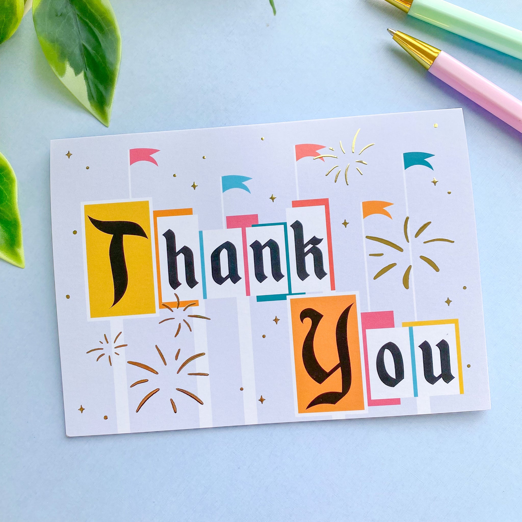 Thank You Fireworks Greeting Card – Wish Upon Magic