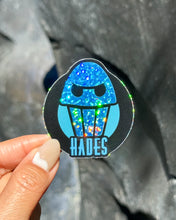 Load image into Gallery viewer, Hades Icon Badge Holographic Sticker

