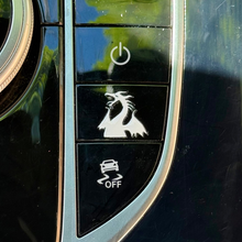 Load image into Gallery viewer, Maleficent Dragon Blank Button Transfer Sticker
