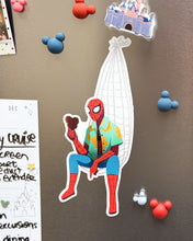 Load image into Gallery viewer, Vacation Mode Spidey Magnet
