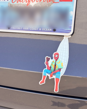 Load image into Gallery viewer, Vacation Mode Spidey Magnet
