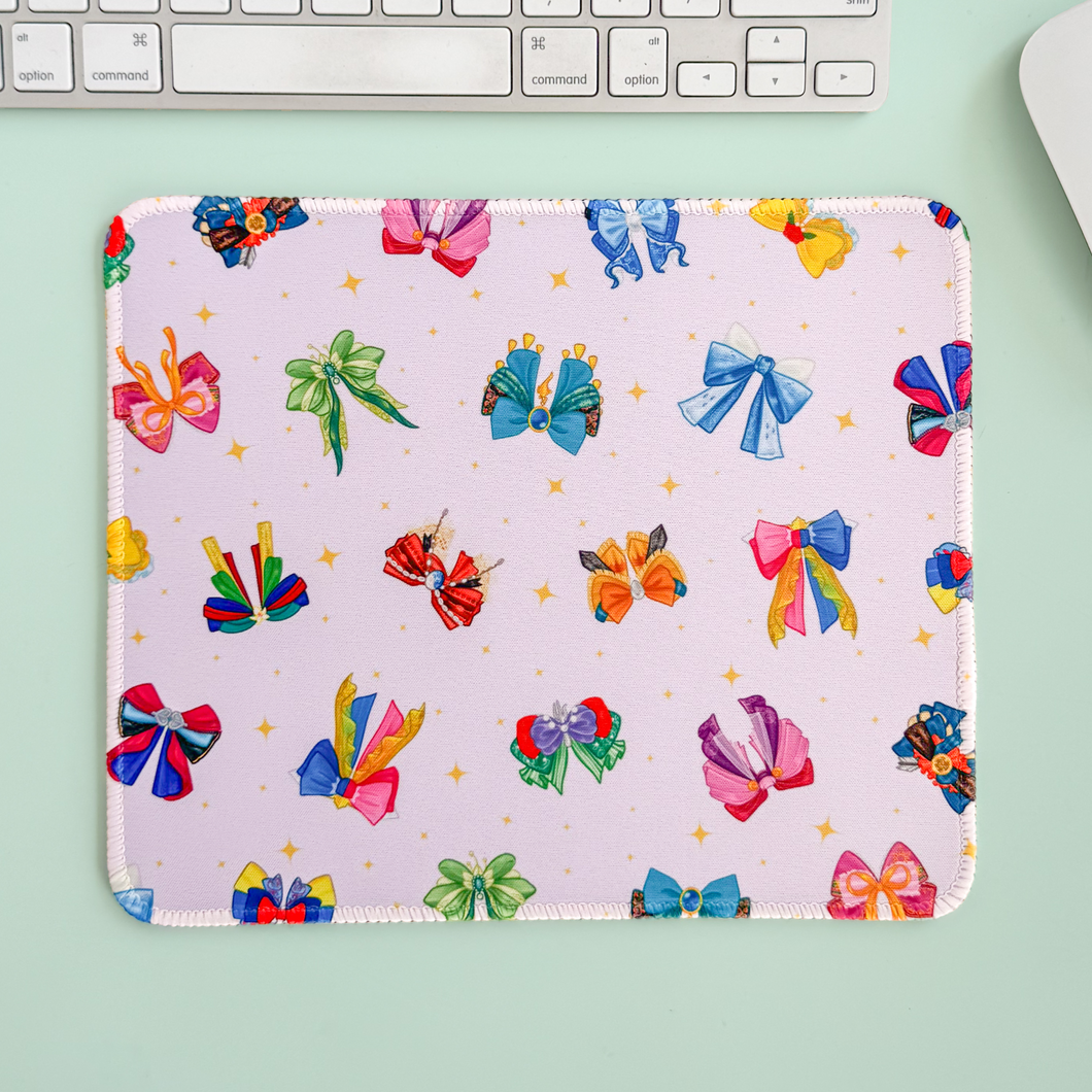 Princess Bows Mouse Pad