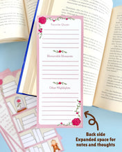 Load image into Gallery viewer, Belle Book Tracker &amp; Review Set
