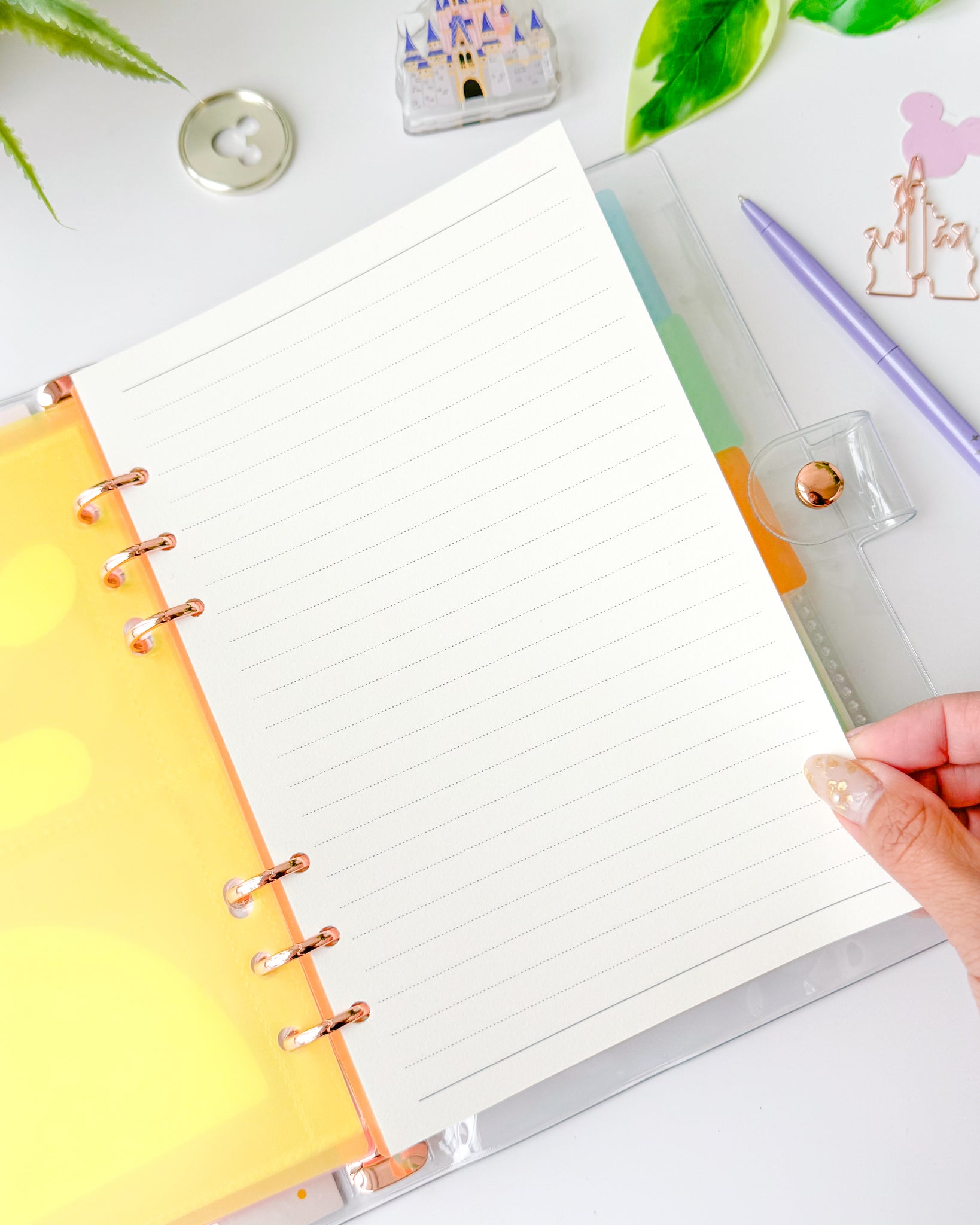 Book Paper Insert Lined Paper Inserts – Wish Upon Magic