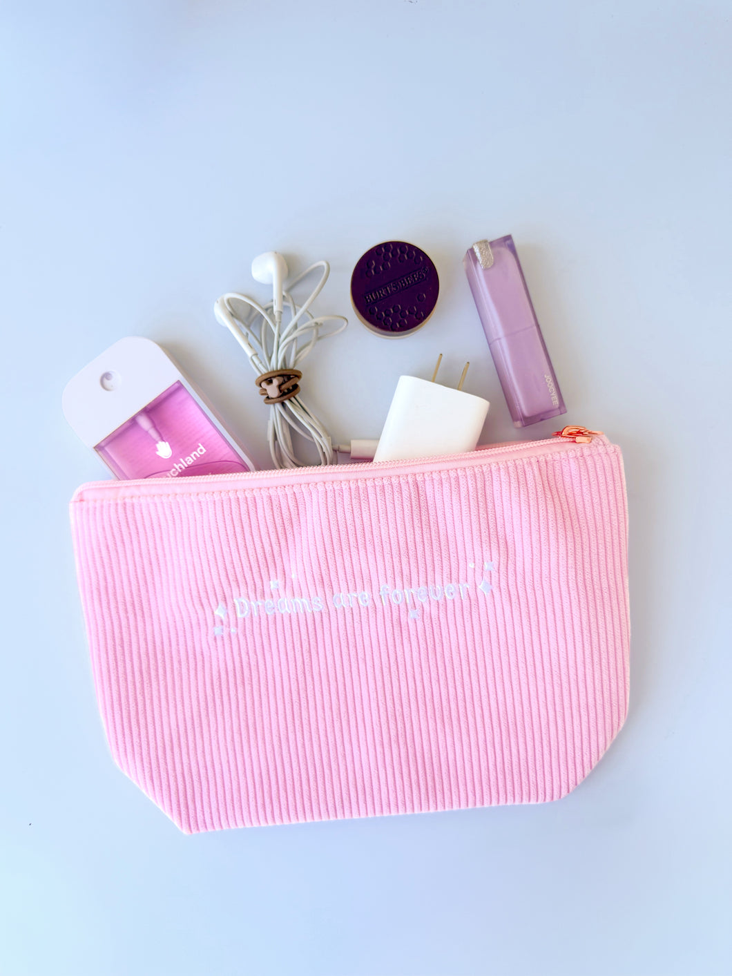 Dreams Are Forever Corduroy Pouch