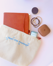 Load image into Gallery viewer, Never Stop Dreaming Corduroy Pouch
