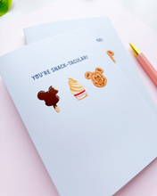 Load image into Gallery viewer, You&#39;re Snack-tacular Thank You Greeting Card
