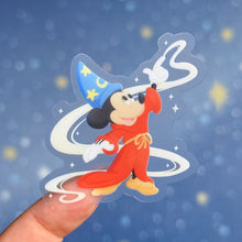 Load image into Gallery viewer, Fantasia Sorcerer Transparent Sticker
