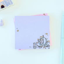 Load image into Gallery viewer, Cinderella Carriage Princess Sketch Post It
