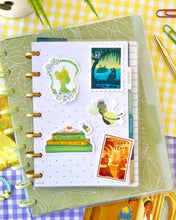 Load image into Gallery viewer, Tiana Books &amp; Beignets Transparent Sticker
