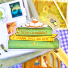 Load image into Gallery viewer, Tiana Books &amp; Beignets Transparent Sticker
