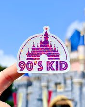 Load image into Gallery viewer, Pink 90&#39;s Kid Holographic Glitter Sticker
