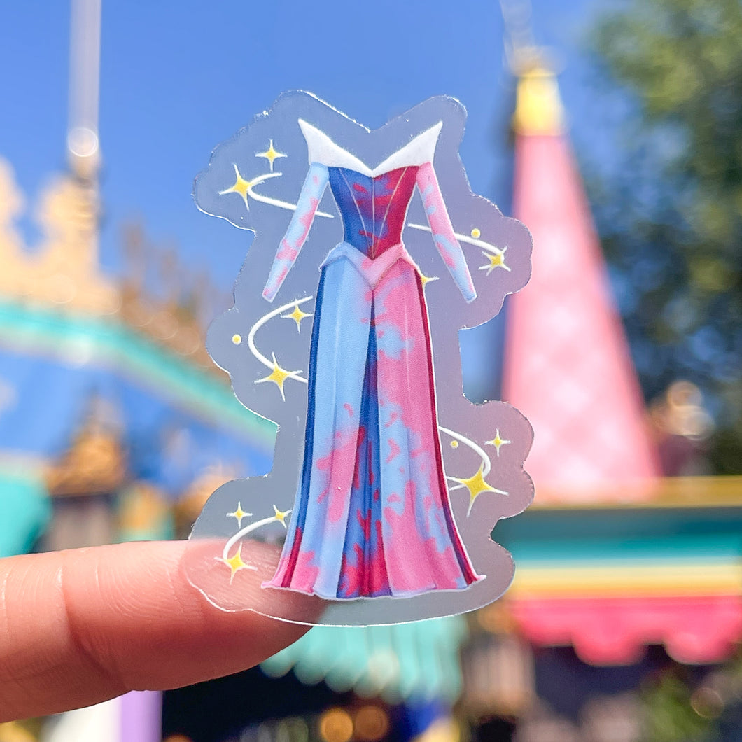 Aurora Princess Dress Transparent  Sticker