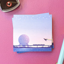 Load image into Gallery viewer, Epcot Monorail Post It

